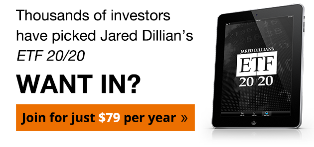 Thousands of investors have picked Jared Dillian’s ETF 20/20. Want In? Join Now for just $79 per year.