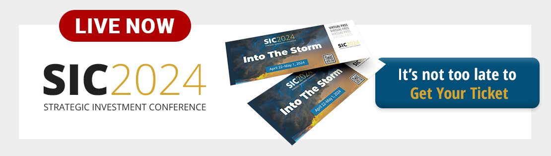 Live Now - Strategic Investment Conference 2024 - Tickets still available here