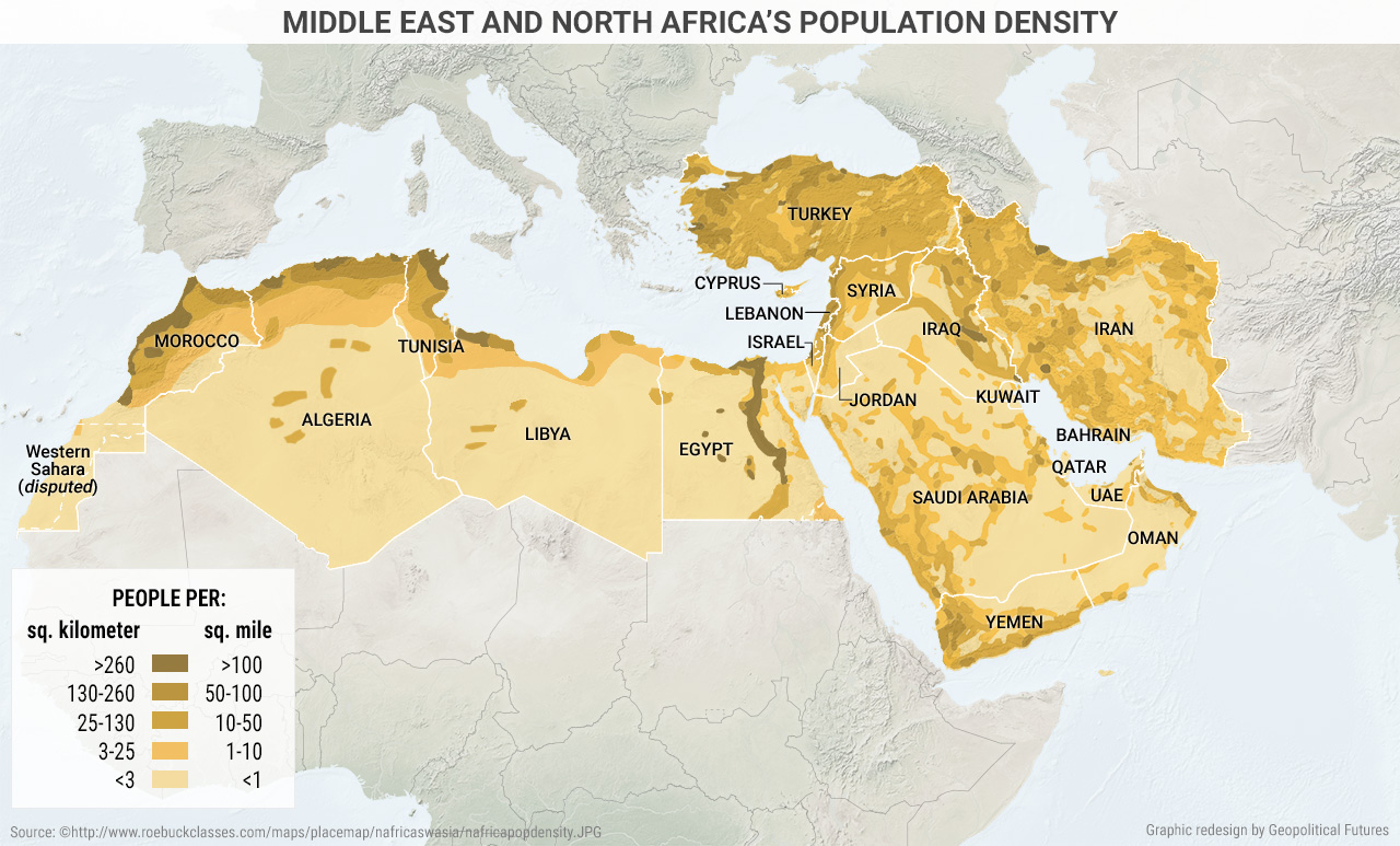 4 Maps That Explain Wars In The Middle East And North Africa Mauldin Economics