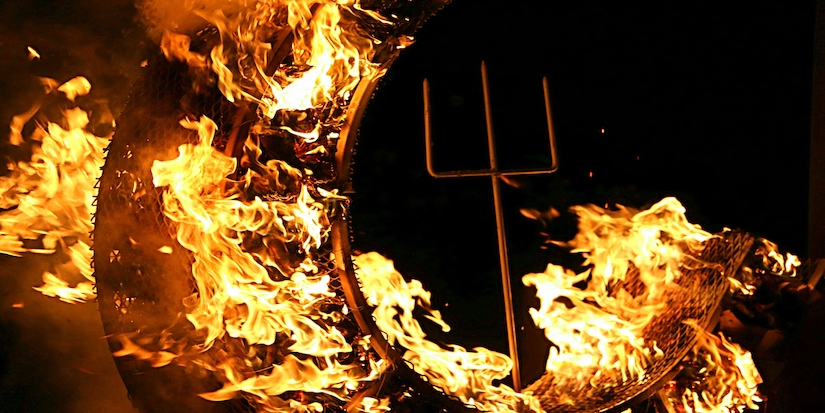 The gates of hell???